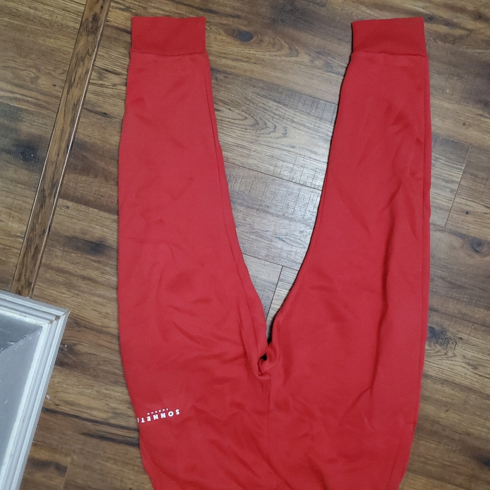 Red New Sonneti Joggers